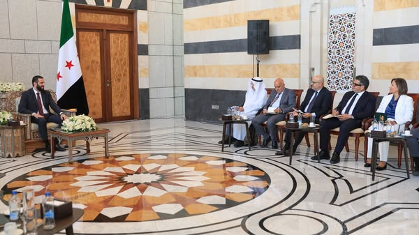 أبرز ماقاله الشرع للوفد الصحفي العربي